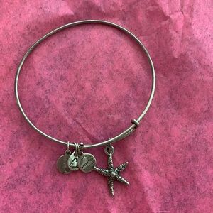 Alex & Ani starfish charm bracelet